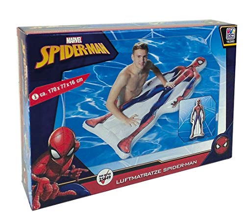 Happy People 16380 Marvelspiderman Spider-Man Luftmatratze, Mehrgarbig von Happy People