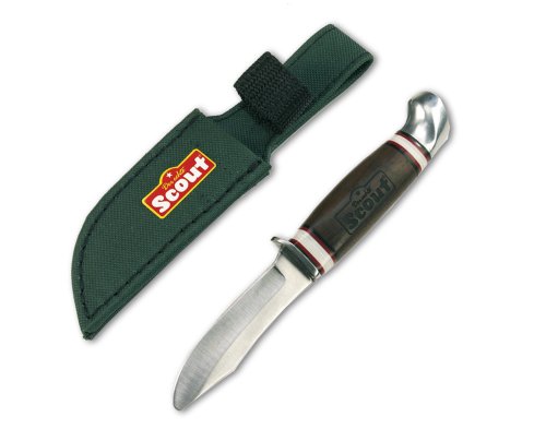 Happy People 19237 - SCOUT Schnitzmesser mit abgerundeter Spitze, aus rostfreiem Edelstahl Happy People 19237 - SCOUT Schnitzmesser mit abgerundeter Spitze, aus rostfreiem Edelstahl von Happy People