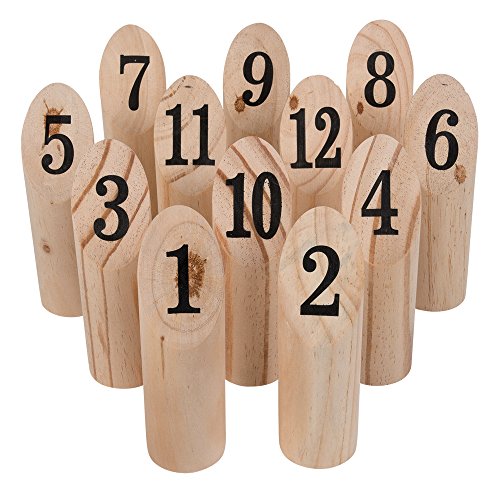 Happy People 74041 - Zahlenwurfspiel aus Holz von Happy People