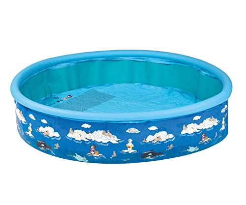 Happy People 77406 Pool Arctic Friends Fix-Planschbecken, blau von Happy People