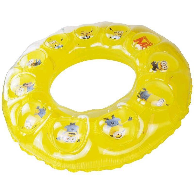 Happy People Lustiger Minions Schwimmring mit Blasen, 100cm von Happy People