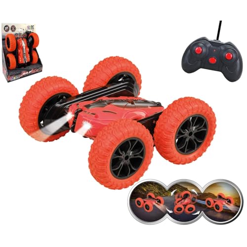 Happy People RC ferngesteuertes Auto Stunt Twister Fahrzeug 360° Drehung Rotation Licht und Allradfunktion Indoor Outdoor Jungs Mädchen von Happy People