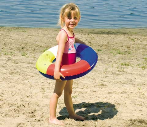 Wasserring, Schwimmring 60 cm für Kinder von Happy People