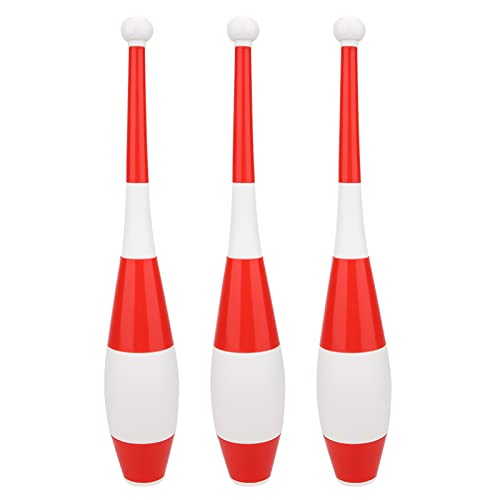 HappyFit 3PCS professionelles akrobatisches Performance-Jonglierstab-Werkzeug für Kinder im Freien, Spieltraining, Spielspielzeug von HappyFit