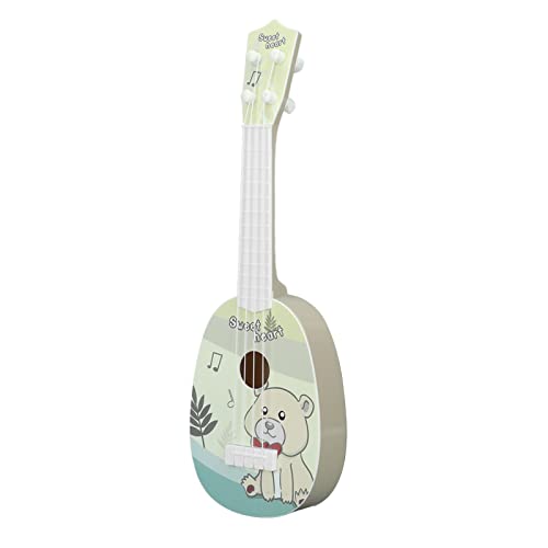 HappyFit Kinderspielzeug Ukulele Gitarre Spielzeug Aufklärung Musikinstrument Früherziehung für Kinder (Stil 2) von HappyFit