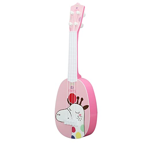 HappyFit Kinderspielzeug Ukulele Gitarre Spielzeug Aufklärung Musikinstrument Früherziehung für Kinder (Stil 3) von HappyFit