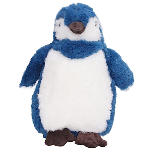 HappyFit Pinguin-Plüsch, niedliches, weiches, Flauschiges Stofftier-Plüschpuppenspielzeug für Kindergeburtstag, 24,9 cm (Blauer Pinguin) von HappyFit