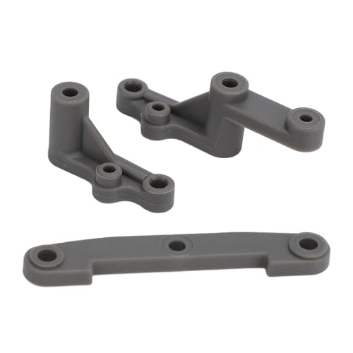 HappyFit RC-Lenksäulen-Schwingarm-Verstärkungsplatten-Set, Ersatz-RC-Auto-Ersatzteile aus Kunststoff für Wltoys 124008 124010 von HappyFit