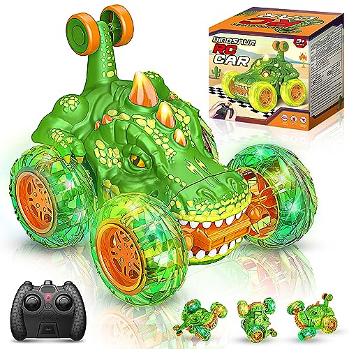 HappyGoLucky Ferngesteuertes Auto ab 3 4 5 6-8 Jahre, Weihnachten Geschenk für Kinder Spielzeug ab 3 4 5 6-10 Jahre Junge Geschenk Junge 4 5 6 7 8-10 Jahre RC Auto Kinderspielzeug von HappyGoLucky