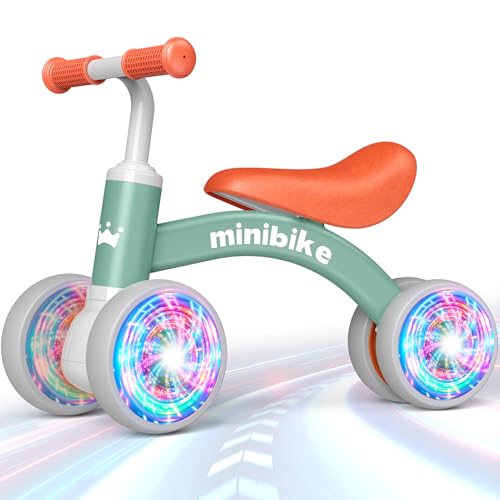 HappyGoLucky Kinder Laufrad ab 1 Jahr mit Weicher Sitz - Beleuchtung Balance Bike Trainer für 12-24 Monate Kinderspielzeug, Baby Spielzeug Lauflernrad Geschenke für 1 Jahre Geburtstag HappyGoLucky Kinder Laufrad ab 1 Jahr mit Weicher Sitz - Beleuchtung Balance Bike Trainer für 12-24 Monate Kinderspielzeug, Baby Spielzeug Lauflernrad Geschenke für 1 Jahre Geburtstag von HappyGoLucky
