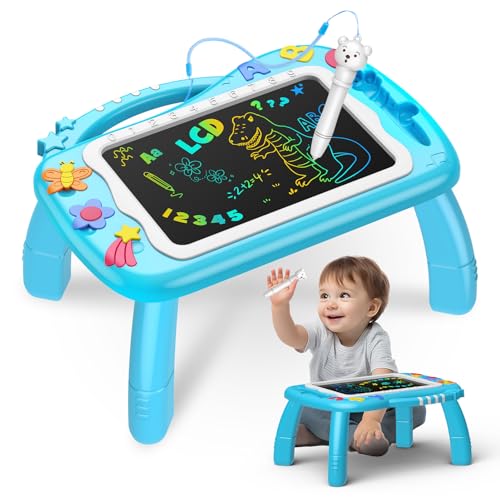 HappyGoLucky Spielzeug ab 2 3 4 5 Jahre Junge, LCD Schreibtafel Kinder Montessori Kinderspielzeug ab 2 3 Jahre Geschenk Junge 2-6 Jahre Baby Spielzeug Reisespiele Ostergeschenke Kinder von HappyGoLucky