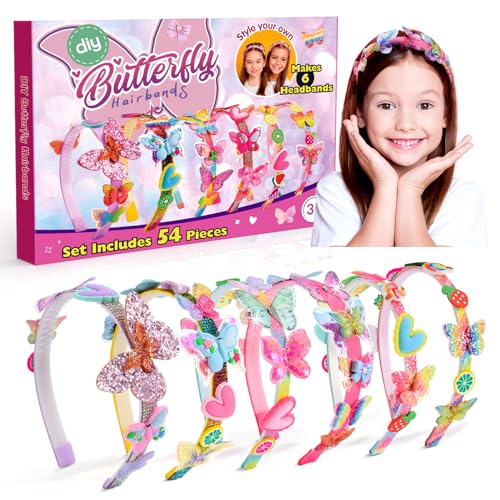 HappyKidsClub Bastelset Kinder ab 6-12 Jahre, Geschenk Mädchen 5-12 Jahre Bastelset Kinder Mädchen 3-10 Jahre Spiele Spielzeug ab 5 6 7 8 9 10 11 12 Jahre Haarreifen Mädchen Geschenkideen HappyKidsClub Bastelset Kinder ab 6-12 Jahre, Geschenk Mädchen 5-12 Jahre Bastelset Kinder Mädchen 3-10 Jahre Spiele Spielzeug ab 5 6 7 8 9 10 11 12 Jahre Haarreifen Mädchen Geschenkideen von HappyKidsClub