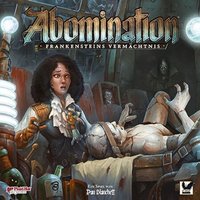 Corax Games 1028487 - Abomination: Frankensteins Vermächtnis, Kompetitives Worker-Placement-Spiel von Happyshops