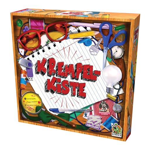 Kobold Spieleverlag Krempelkiste | Puzzle Brettspiele & Familienspiele für Kinder & Familien | Knobelspiele & Gesellschaftsspiele mit Spielspaß ohne Frust für 1-4 Spieler ab 8 Jahren | Deutsch Kobold Spieleverlag Krempelkiste | Puzzle Brettspiele & Familienspiele für Kinder & Familien | Knobelspiele & Gesellschaftsspiele mit Spielspaß ohne Frust für 1-4 Spieler ab 8 Jahren | Deutsch von Kobold Spieleverlag