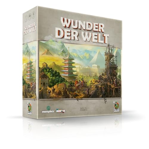 Kobold Spieleverlag | Wunder der Welt | Familienspiel Brettspiel für 1–5 Spieler ab 14 Jahren | Legespiel mit Weltwundern aus Holz | Stadtbau mit Taktik & Strategie | 30–60 Min. Spielzeit | Deutsch Kobold Spieleverlag | Wunder der Welt | Familienspiel Brettspiel für 1–5 Spieler ab 14 Jahren | Legespiel mit Weltwundern aus Holz | Stadtbau mit Taktik & Strategie | 30–60 Min. Spielzeit | Deutsch von Kobold Spieleverlag