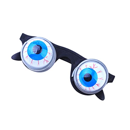 Happyyami 12 Stück Googly-Brillen Lustige Augen Neuheit Hängende Augen Frühlingsbrille Streichbrille Halloween-Kostüm-Zubehör Partyzubehör -Requisiten von Happyyami