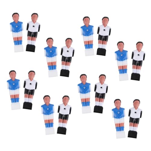 Happyyami 16pcs Fußball Spielzeug Harz Foosball Spieler Tragen-beständig von Happyyami