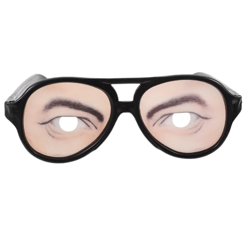 Happyyami Lustige Brille Halloween Männlich Weiblich Auge Verkleidung Brille Scherz Brille Ausgefallene Party Brille Halloween Kostüm Zubehör von Happyyami