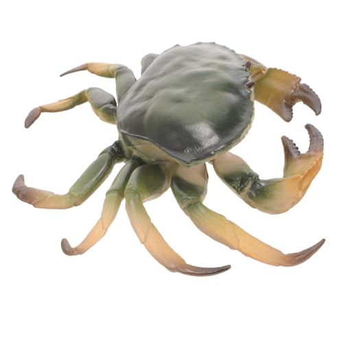 Happyyami Simulation Krabbe interaktives Spielzeug zabawki stymulujące rozwój Künstliche Krabbe aus Kunststoff Simulationskrabbenfigur spielzeuge deko Krabben-Kunststoff-Fake-Spielzeug Tier von Happyyami