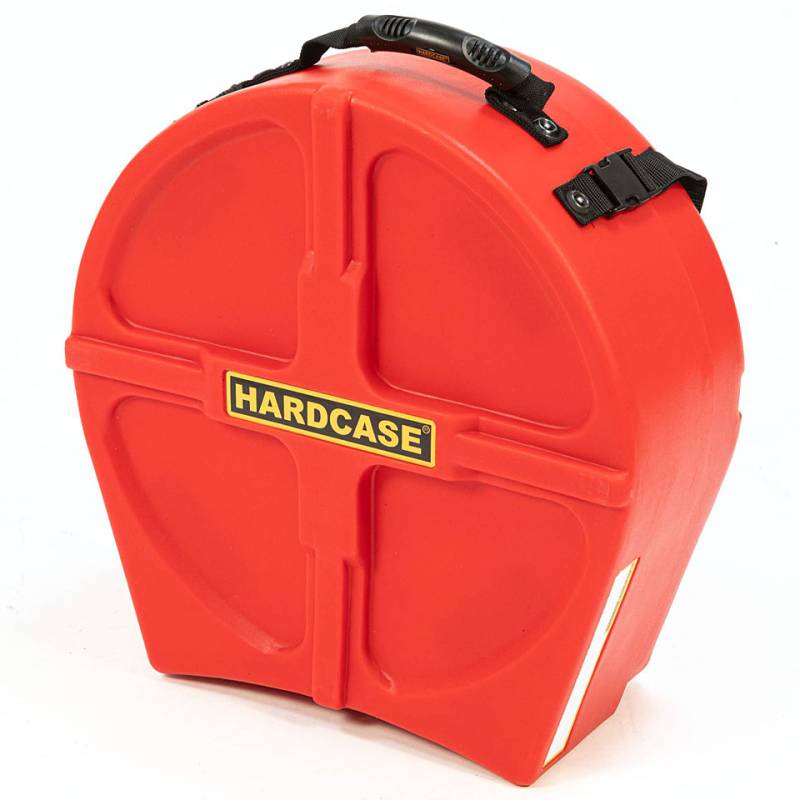 Hardcase Colored Fully Lined 14" Red Snare Case Drumcase von Hardcase