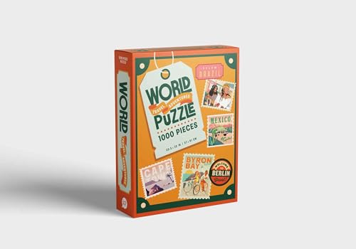 World Travel Adventures: 1000-Piece Puzzle von Hardie Grant Books