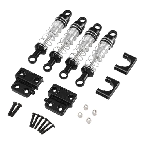 Harilla 1/12 RC-Auto-Stoßdämpfer-Kit, Reparaturteile, Robustes, leichtes RC-Fahrzeugzubehör, zu installieren, für MN82, MN82S, MN82Pro, Schwarz Harilla 1/12 RC-Auto-Stoßdämpfer-Kit, Reparaturteile, Robustes, leichtes RC-Fahrzeugzubehör, zu installieren, für MN82, MN82S, MN82Pro, Schwarz von Harilla