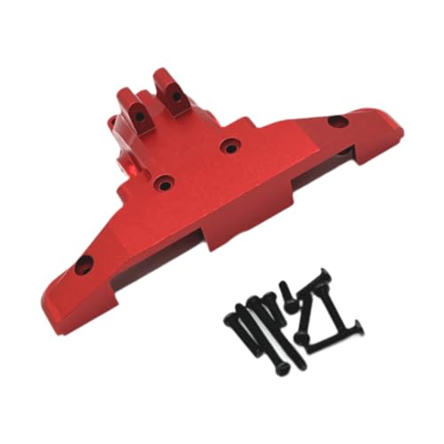 Harilla 1/16 RC Auto Hinten Getriebe Abdeckung Differential Fall Abdeckung Änderung Upgrade Ersatzteile für 16101 16102 16103 DIY ACCS, Rot von Harilla