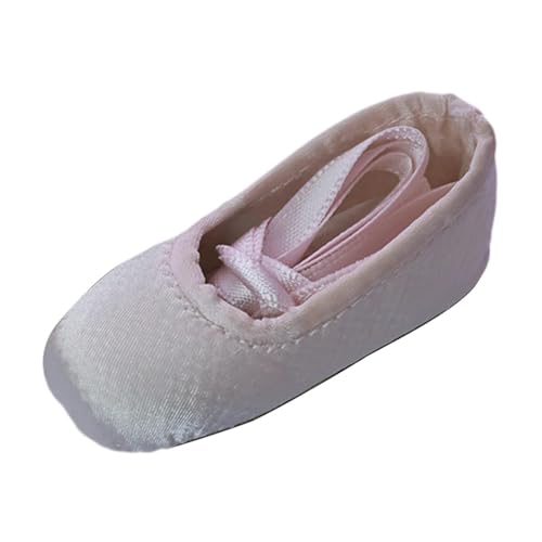 Harilla 1/4 Doll Ballet Schuhe süße Puppenzubehör, komfortable, Elegante Kostüme Puppenverkleidungsspielzeugpuppenschuh für Kinder Spielzeugmädchen Geschenk, Rosa von Harilla