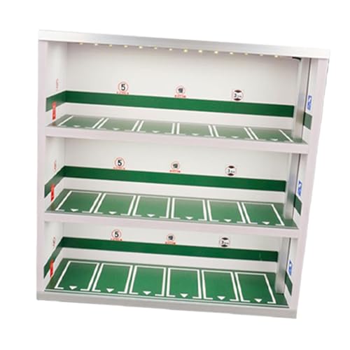 Harilla 1/64 Modellauto -Display -Hülle Miniatur -Szene Simulierte Parkplatz -Szene Dekorative staubdicht, GrÜn Harilla 1/64 Modellauto -Display -Hülle Miniatur -Szene Simulierte Parkplatz -Szene Dekorative staubdicht, GrÜn von Harilla