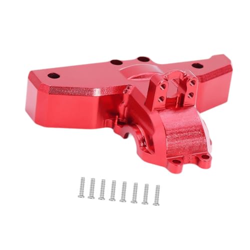 Harilla 1:14 RC Auto Metallabdeckung für Getriebe und Differential - Premium Qualität, ROT von Harilla