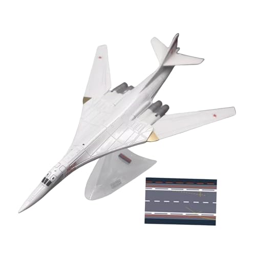 Harilla 1:200 TU-160 Langstreckenbomber-Flugzeugmodell, Druckgusslegierung, professionell, mit Ausstellungsständer, Luftfahrt-Sammlerstücke, Flugzeugmodell, Russland von Harilla