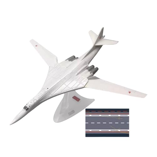 Harilla 1:200 TU-160 Langstreckenbomber-Flugzeugmodell, Druckgusslegierung, professionell, mit Ausstellungsständer, Luftfahrt-Sammlerstücke, Flugzeugmodell, Sowjetisch von Harilla