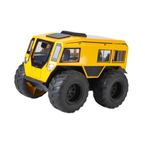 Harilla 1:24 RC Crawler Auto Mini RC Rock Crawler 4WD Sound und Lichteffekte Hobby Grade Fernbedienung Crawler Mädchen Jungen Erwachsene Kinder, Gelb von Harilla