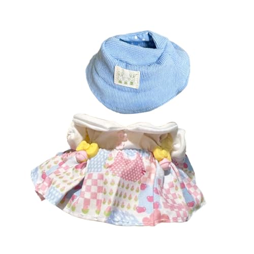 Harilla 15cm Puppenkleidung,Puppenhosen Outfits Kostüme,Mädchen Geschenk,Casual Wear Mädchen Puppenkleidung,Süße Puppenkleidung Anzug für Puppenkinder, Stil b von Harilla