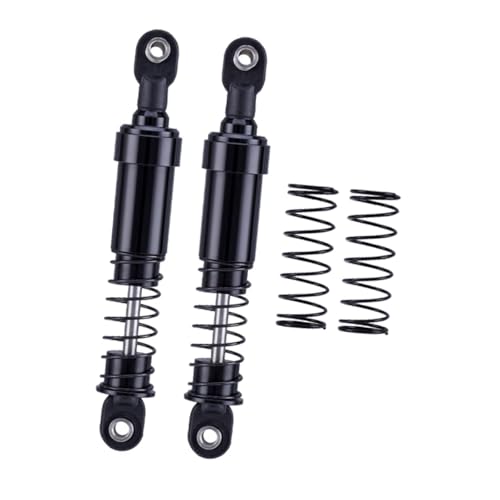 Harilla 2 Stück RC-Auto-Stoßdämpfer im Maßstab 1:10, Metallfeder, Ersatzzubehör, RC-Dämpfer-Ersatzteile für Fahrzeuge RC Hobby Car Crawler, Schwarz Harilla 2 Stück RC-Auto-Stoßdämpfer im Maßstab 1:10, Metallfeder, Ersatzzubehör, RC-Dämpfer-Ersatzteile für Fahrzeuge RC Hobby Car Crawler, Schwarz von Harilla