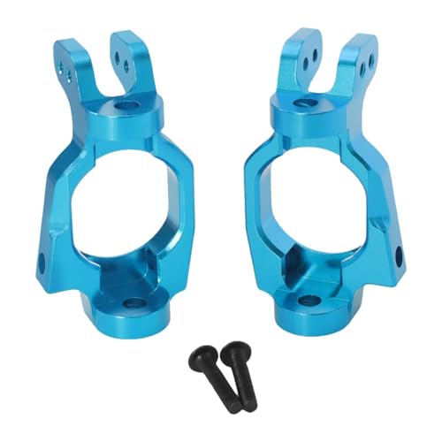 Harilla 2 Stück RC-Car-C-Nabenträger, Lenkblöcke, Hochleistungs-RC-Fahrzeugteile für 1/7-Trucks, Hobby-Auto, Blau Harilla 2 Stück RC-Car-C-Nabenträger, Lenkblöcke, Hochleistungs-RC-Fahrzeugteile für 1/7-Trucks, Hobby-Auto, Blau von Harilla