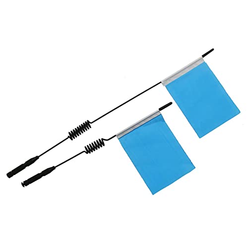 Harilla 2 Stück RC Dekorationsantenne Metallantenne Flagge Fernsteuerung Auto Simulation Deko Langlebiges Metallgewebe für Modellauto Sammlung RC Wagen, Blau Harilla 2 Stück RC Dekorationsantenne Metallantenne Flagge Fernsteuerung Auto Simulation Deko Langlebiges Metallgewebe für Modellauto Sammlung RC Wagen, Blau von Harilla