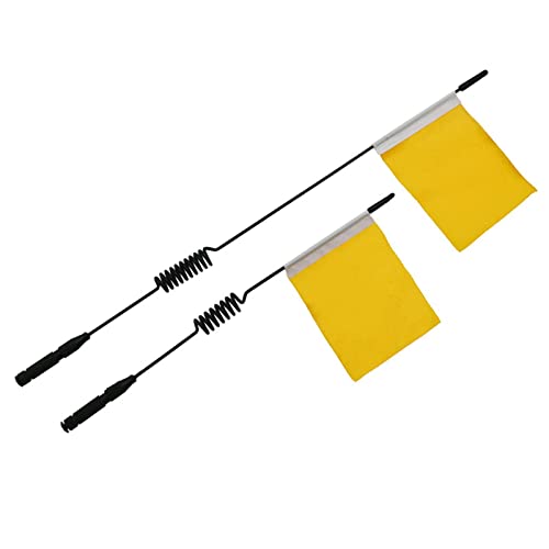Harilla 2 Stück RC Dekorationsantenne Metallantenne Flagge Fernsteuerung Auto Simulation Deko Langlebiges Metallgewebe für Modellauto Sammlung RC Wagen, GELB Harilla 2 Stück RC Dekorationsantenne Metallantenne Flagge Fernsteuerung Auto Simulation Deko Langlebiges Metallgewebe für Modellauto Sammlung RC Wagen, GELB von Harilla