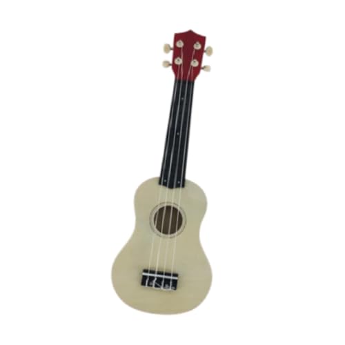 Harilla 20,87 Zoll Kindergitarre, Musikspielzeug, frühes pädagogisches Rollenspielspielzeug, 4-saitige Ukulele, Kinder-Ukulele aus Holz für Kinder, Anfänger , Klar von Harilla