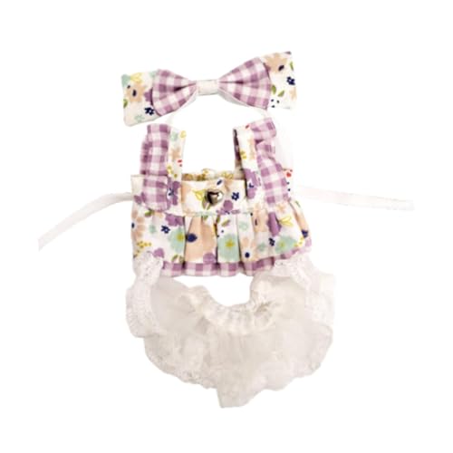 Harilla 20cm Puppenkleid Puppenkleidung für kleine Mädchen Geschenk Fantasie Stilvolle weiche Puppenaccessoires Kleidung Kostüme Puppenoutfit, Style E von Harilla