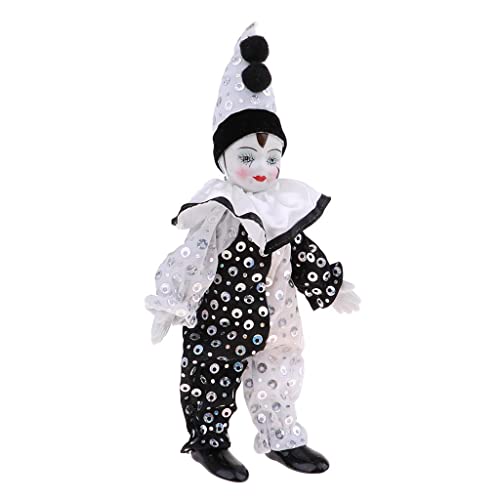 Harilla 23cm Clown Mann Action Figure SpielzeugSpielzeugpuppe Halloween Ornamente Home Tischdekor von Harilla