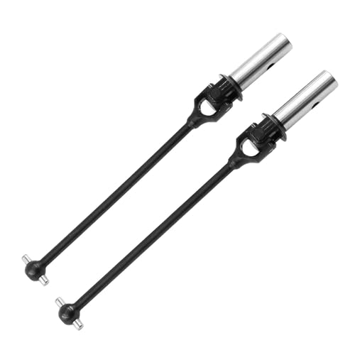 Harilla 2X 1/8 RC Auto Antriebswelle Set Vorne Hinten Antriebswelle Stahl Universal Antriebswelle für E2218 E2219 DIY Zubehör von Harilla