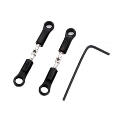 Harilla 2X RC Spurstange Zubehör Professionelle Metall Spurstange Ersatzteile für 16101 16102 16201 1/16 Modell Auto Hobby Auto Harilla 2X RC Spurstange Zubehör Professionelle Metall Spurstange Ersatzteile für 16101 16102 16201 1/16 Modell Auto Hobby Auto von Harilla