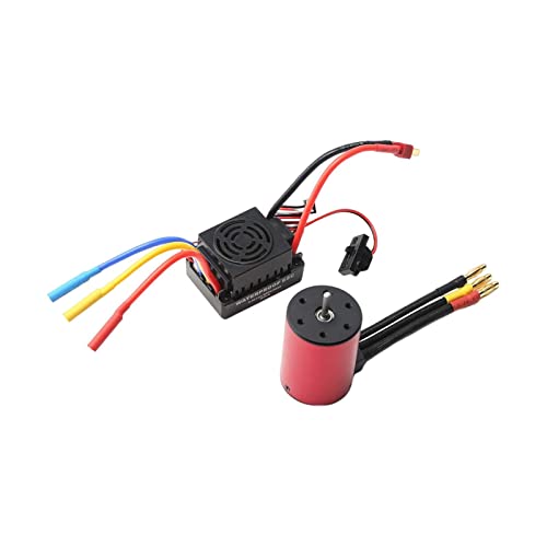 Harilla 3650 Brushless Motor mit 60 A ESC 50 mm x 36 -Fahrzeug-Upgrade S3650 Brushless Motor mit 60 A Brushless ESC für 1/10 RC-Auto-LKW-Fahrzeuge, 4300 kV Harilla 3650 Brushless Motor mit 60 A ESC 50 mm x 36 -Fahrzeug-Upgrade S3650 Brushless Motor mit 60 A Brushless ESC für 1/10 RC-Auto-LKW-Fahrzeuge, 4300 kV von Harilla