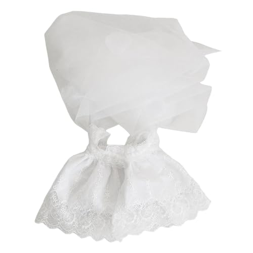 Harilla 38 cm große Puppenkleidung aus Plüsch, Mode, Puppenhochzeitskleid, Zubehör für Plüschpuppen, Bequeme Kleidung für Kuscheltiere, Puppenoutfit, Trägerloses Kleid von Harilla