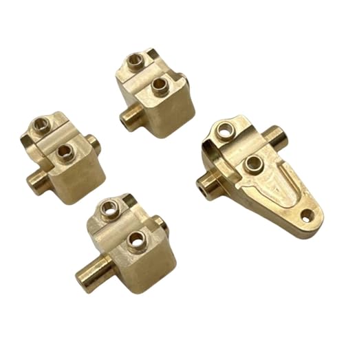 Harilla 4X Pull Code Sitz RC Auto Achshalterungen Maßstab 1:10 Zubehör CNC RC Autokomponenten Vorne Hinten Stangenhalter für R1002 R1001 R1003 von Harilla