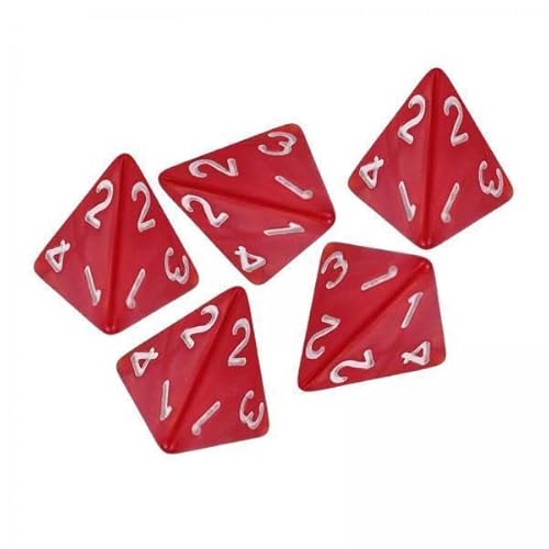 Harilla 5X 10 Teilige Polyedrische Würfel, Mehrseitige Spielwürfel, Mathe Zählwürfel, Spielzeug, Spielwürfel, Würfelset für KTV Partybar, Brettspiel, Rollensp von Harilla