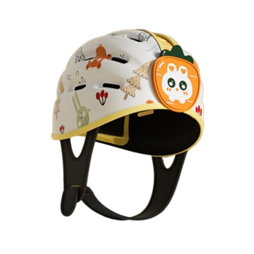 Harilla Baby-Helm, Mütze, verdicktes Kissen, kollisionssicher, atmungsaktiv, für Jungen und Mädchen, Eva, Kaninchen von Harilla