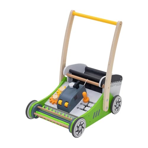 Harilla Baby Push Walking Holzbabys, die 2-in-1-stabile Kinder für 1-3 Jahre Jungen und Mädchen Geschenk gehen von Harilla