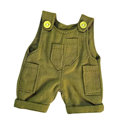 Harilla Bärenpuppen-Overall, Puppenkleidung, Geschenke für kleine Mädchen, Foto-Requisiten, stilvolle DIY-Puppenspielzeug-Puppen-Outfits, Kostüme für , GrÜn von Harilla